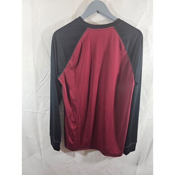 Cleveland Cavaliers Long Sleeve shirt maroon black Size Medium - Picture 6 of 7